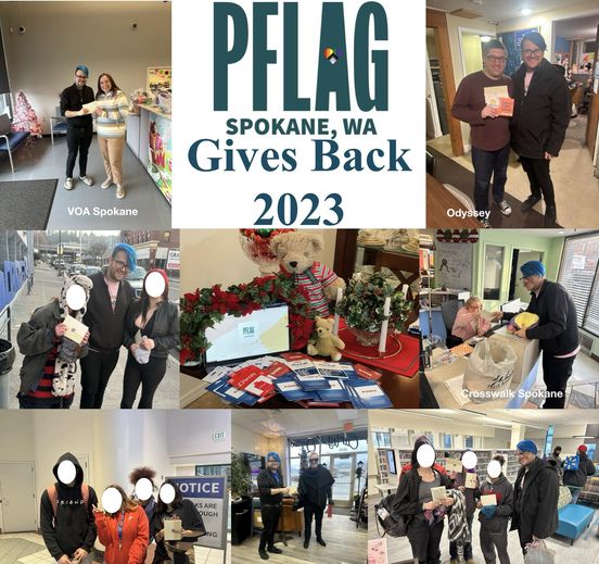 PFLAG Gives Back